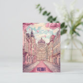 Reisen nach Wien Österreich Postkarte (Stehend Vorderseite)