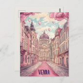 Reisen nach Wien Österreich Postkarte (Vorne/Hinten)