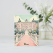 Reisen nach Wien Österreich Postkarte (Stehend Vorderseite)