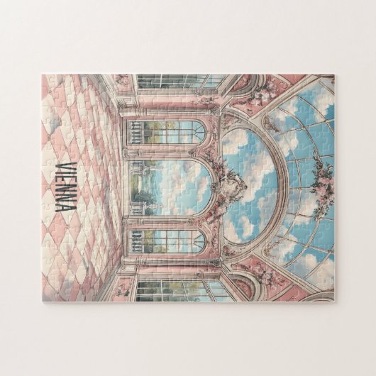 Reisen nach Wien Österreich Puzzle (Horizontal)