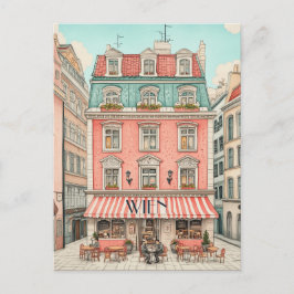 Reisen nach Wien Postkarte
