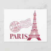 Reisen Paris Postkarte (Vorderseite)