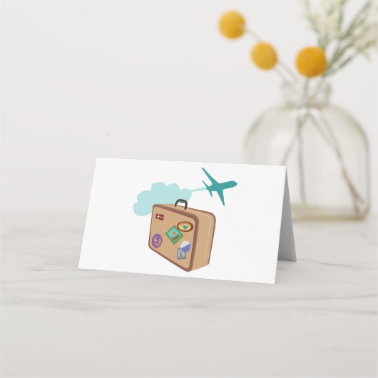 Reisen Platzkarte (Vorderseite)