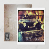 Reisen Postkarte (Vorne/Hinten)