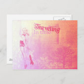 Reisen Postkarte (Vorne/Hinten)