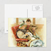 Reisen Postkarte (Vorne/Hinten)