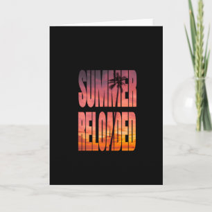 Reisen - Reloaded Sommer - Shirt Urlaub Karte