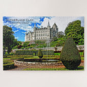 Reisen Schottland Dunrobin Castle, Sutherland Clan Puzzle (Horizontal)
