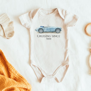 Reisen seit   Klassisches Auto Baby Strampler