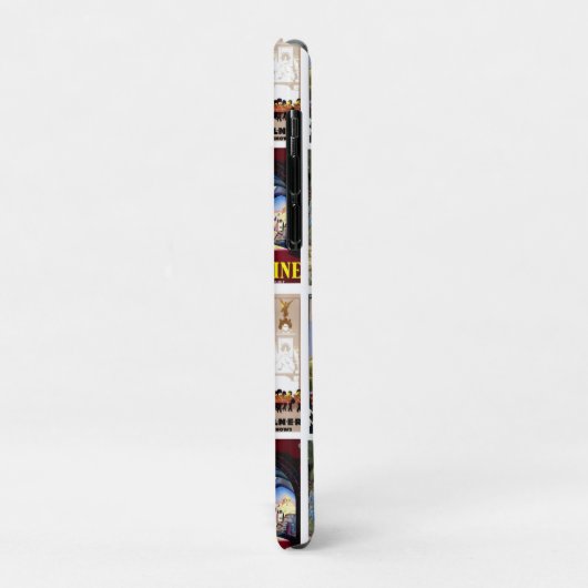 Reisen Sie die Weltmeisterkollektion Case-Mate iPhone Hülle (Hinten/Links)