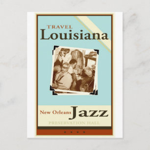 Reisen Sie durch Louisiana Postkarte