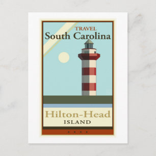Reisen Sie nach South Carolina Postkarte