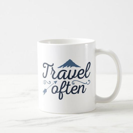 Reisen Sie oft Kaffeetasse (Rechts)