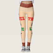 Reisen sind Leggings (Vorderseite)