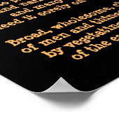 Reisen sind tödlich nach Narrow-Mindness etc. Poster (Ecke)