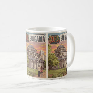 Reisen Sofia, Bulgarien Vintage Geschenke, liebevo Kaffeetasse