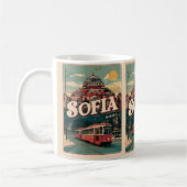 Reisen Sofia, Bulgarien Vintage Geschenke und Ande Kaffeetasse (Links)