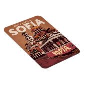 Reisen Sofia, Bulgarien Vintage Geschenke und Ande Magnet (Rechte Seite)