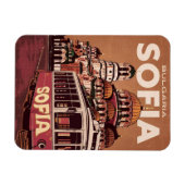 Reisen Sofia, Bulgarien Vintage Geschenke und Ande Magnet (Horizontal)