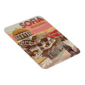 Reisen Sofia, Bulgarien Vintage Geschenke und Ande Magnet (Rechte Seite)