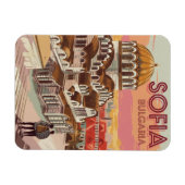 Reisen Sofia, Bulgarien Vintage Geschenke und Ande Magnet (Horizontal)