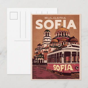 Reisen Sofia, Bulgarien Vintage Geschenke und Ande Postkarte