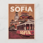 Reisen Sofia, Bulgarien Vintage Geschenke und Ande Postkarte (Vorderseite)