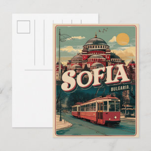 Reisen Sofia, Bulgarien Vintage Geschenke und Ande Postkarte
