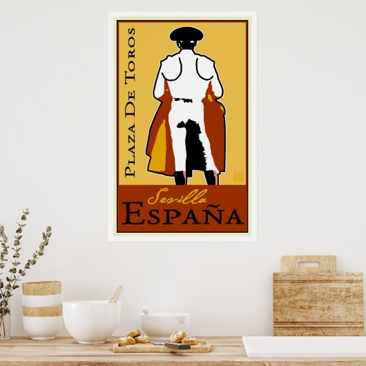 Reisen Spanien Poster (Küche)