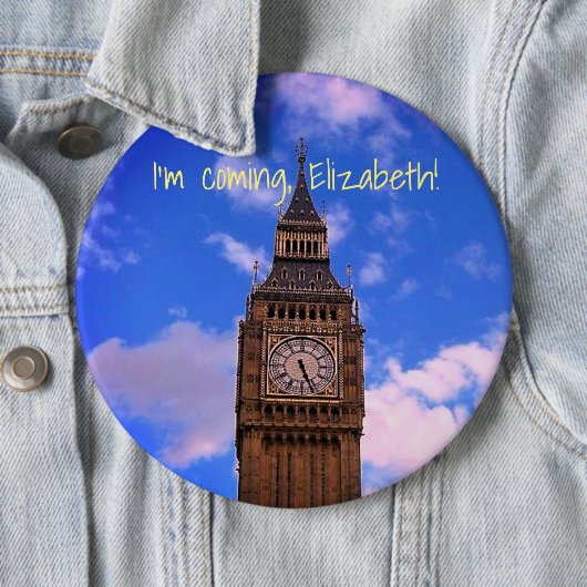 Reisen Spaß England Button (Beispiel)