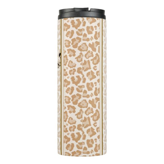 Reisen Thermal Tumbler mit Gepard Image Thermosbecher (Rückseite)