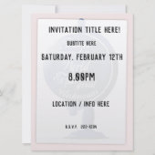 Reisen um die Welt Entdecken Sie das Große Unbekan Einladung (Rückseite)