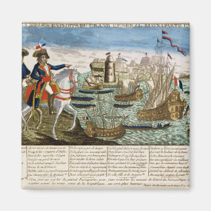 Reisen und Heldentaten von General Bonaparte 1798 Magnet