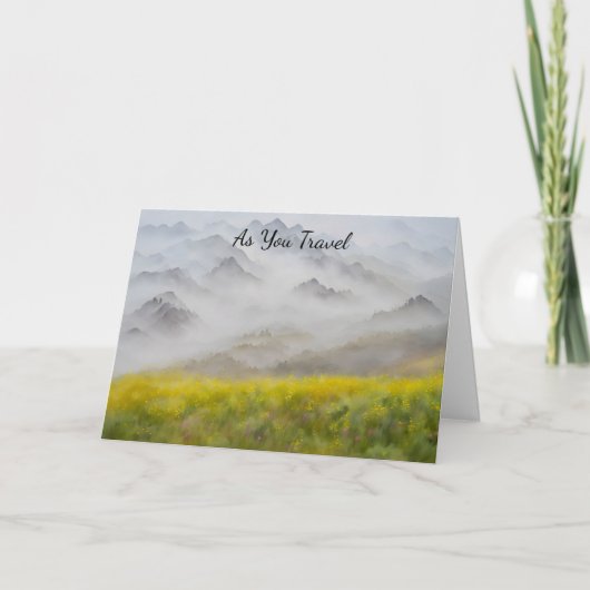 Reisen Urlaub Landschaft Kunst, Dichtung und Musik Karte (Vorderseite)