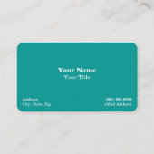 Reisen / Urlaub Visitenkarte (Rückseite)