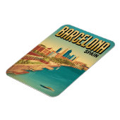 Reisen Vintag barcelona beacview geschenke Magnet (Linke Seite)