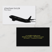 Reisen Visitenkarte (Vorne/Hinten)