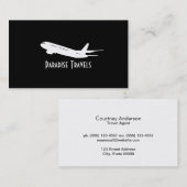 Reisen Visitenkarte (Vorne/Hinten)