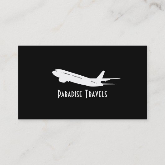 Reisen Visitenkarte (Vorderseite)