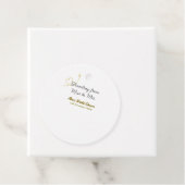 Reisen von Miss zu Brautparty Name hinzufügen Geschenkanhänger (Beispiel)