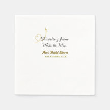 Reisen von Miss zu Brautparty Name hinzufügen