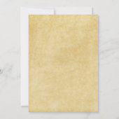 Reisen von Miss zu Mrs.! -Brautparty Einladung (Rückseite)