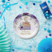 Reisen von Miss zu Mrs. Lila Brautparty Pappteller (Party)