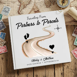 Reisen von Partnern zur Kinderdusche Gästebuch