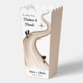 Reisen von Partnern zur Kinderdusche Geschenkschachtel (Vorderseite)