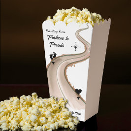 Reisen von Partnern zur Kinderdusche Geschenkschachtel