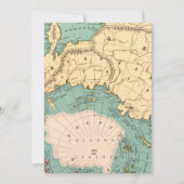 Reisen von Verlust zu Frau invitation Einladung (Rückseite)