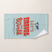 Reisen wir die Welt Badhandtuch Set (Handtuch)