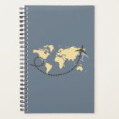 Reisen wir die Welt-Illustration Planer (Vorderseite)