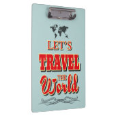 Reisen wir die Welt Klemmbrett (Rechts)